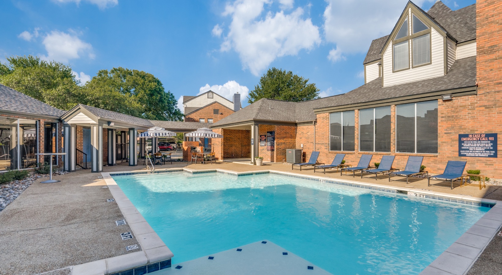 the pool at The Hathaway at Willow Bend